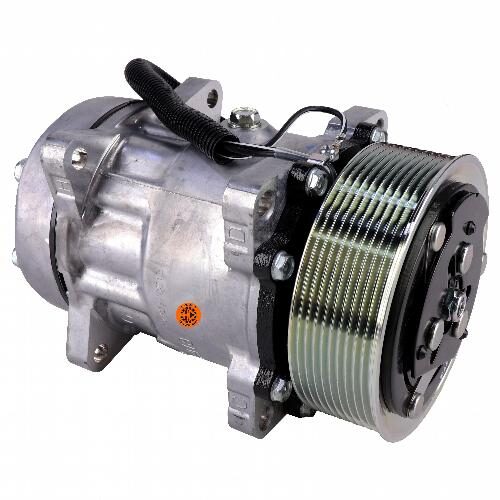 Genuine Sanden SD7H15 FLX7 Compressor, w/ 10 Groove Clutch - New