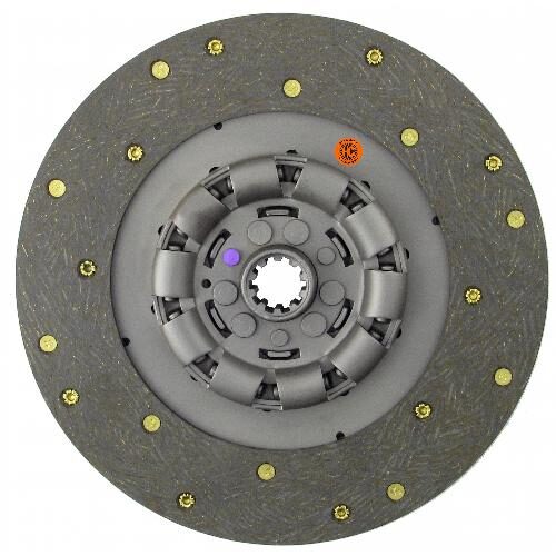11" Transmission Disc, Woven, w/ 1-1/8" 10 Spline Hub - Reman