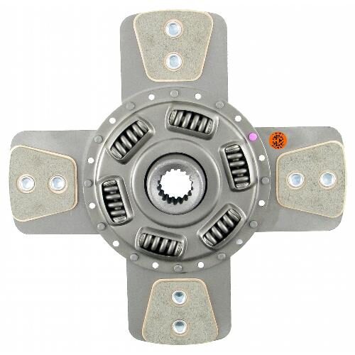 11" Transmission Disc, 4 Pad, w/ 1-1/8" 17 Spline Hub - New