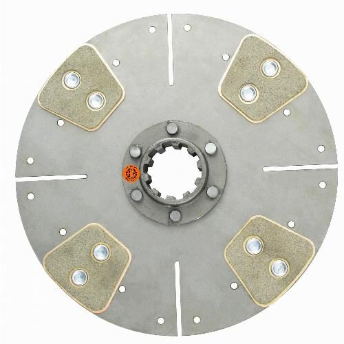 10" Transmission Disc, 4 Pad, w/ 1-3/4" 10 Spline Hub - Reman