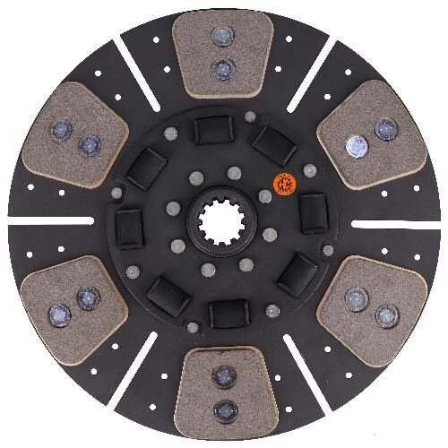 13" Transmission Disc, 6 Pad, w/ 1-3/8" 12 Spline Hub - New