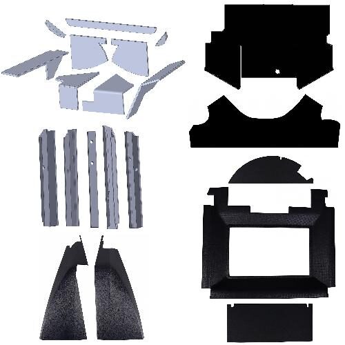 Complete Cab Interior Kit, John Deere 30 Series