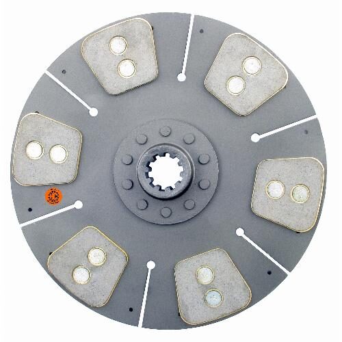 13" Transmission Disc, 6 Pad, w/ 1-1/2" 10 Spline Hub - Reman