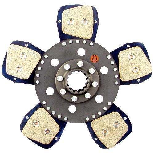 11" Transmission Disc, 5 Pad, w/ 1-9/16" 14 Spline Hub - New