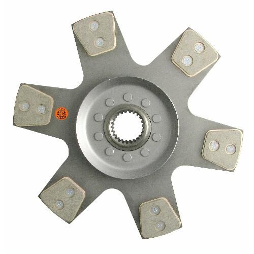 14" Transmission Disc, 6 Pad, w/ 1-15/16" 24 Spline Hub - Reman