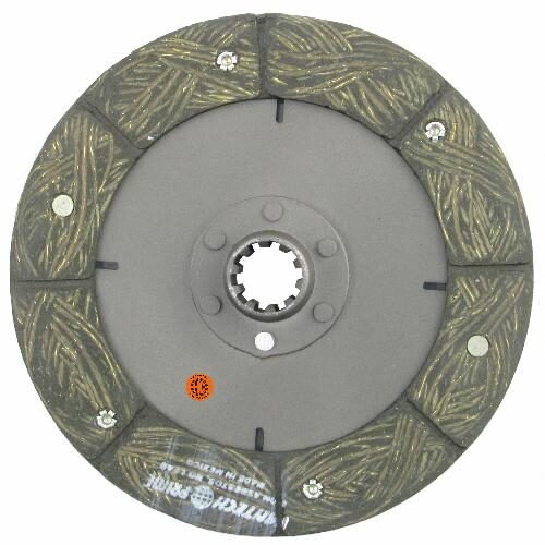 8-1/2" Transmission Disc, Woven, w/ 1-1/8" 10 Spline Hub - New