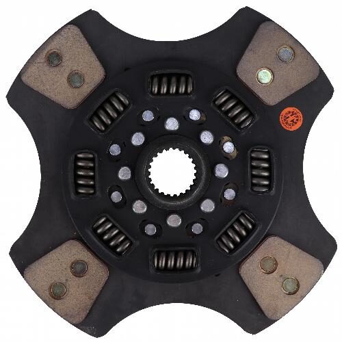 12" Torque Limiter Disc, 4 Pad, w/ 23 Spline Hub - New