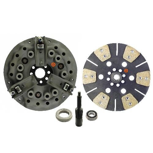 11" Dual Stage Clutch Kit, w/ 6 Pad Disc, Bearings &amp; Alignment Tool - New