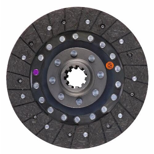 9" Transmission Disc, Woven, w/ 1-3/8" 10 Spline Hub - New