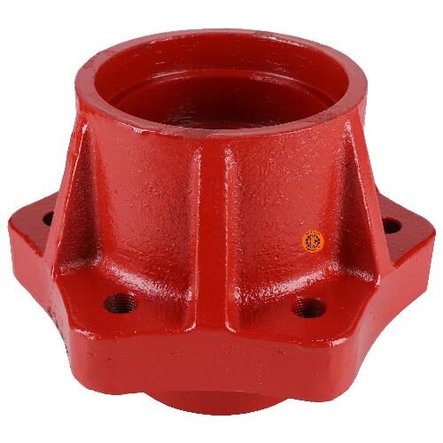 Wheel Hub, 2WD, 6 Bolt