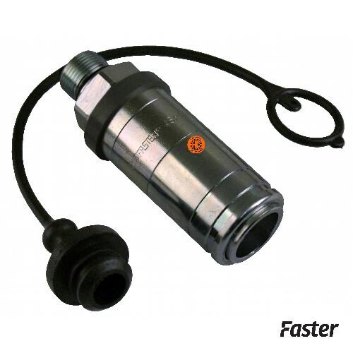Faster Hydraulic Breakaway Coupler, Female, Genuine OEM Style