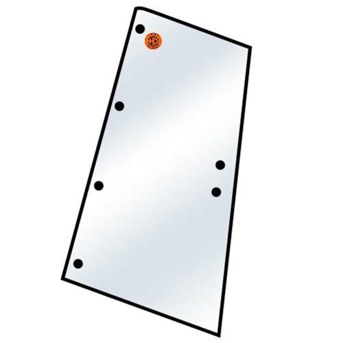 Wing Window Glass, RH or LH