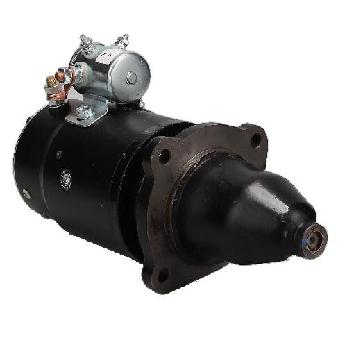 Starter - New, 12V, DD, CW, Aftermarket Delco Remy
