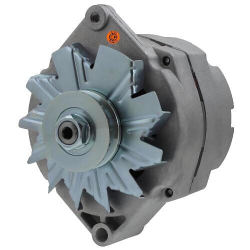 Alternator - New, 12V, 63A, 10SI, Aftermarket Delco Remy