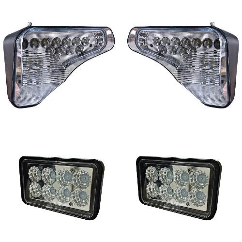 Tiger Lights Complete LED Light Kit for Bobcat Skid Steer, Industrial Grade