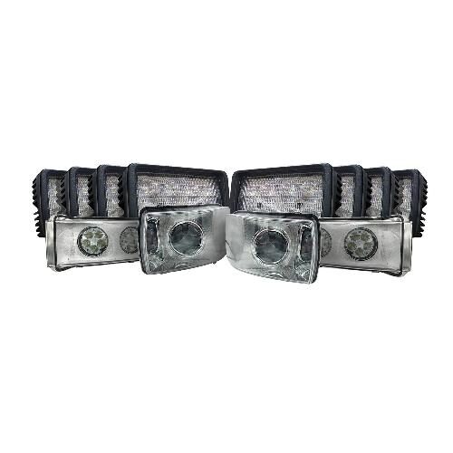 Tiger Lights Complete LED Light Kit for Case IH Quadtrac &amp; Steiger Tractors