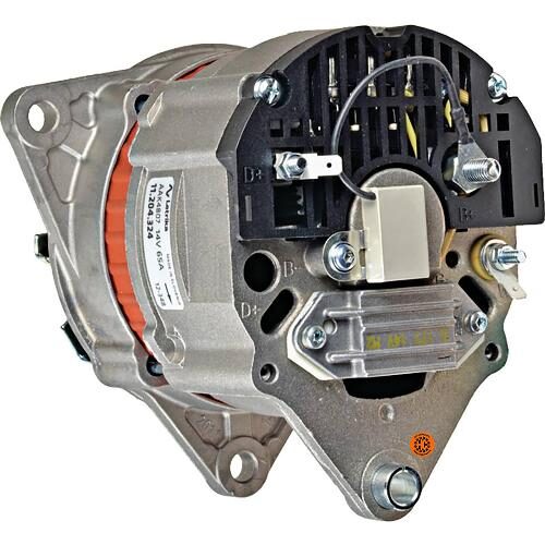Alternator - New, 12V, 65A, Genuine Iskra/MAHLE