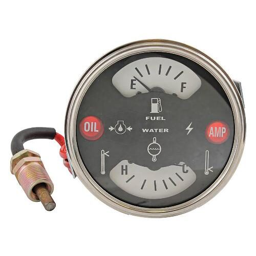 Multi-Gauge Panel, Fuel/Oil/Water Temperature Gauge
