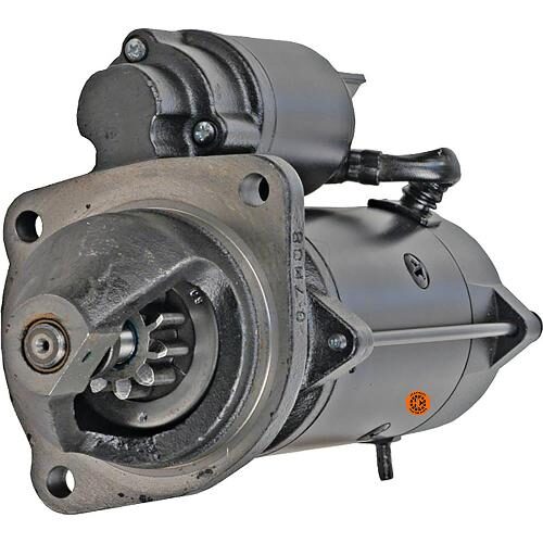 Starter - New, 12V, PLGR, CW, Genuine Iskra/MAHLE