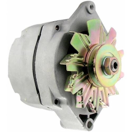 Alternator - New, 12V, 63A, 10SI, Aftermarket Delco Remy