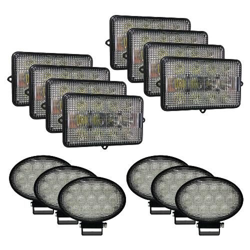 Tiger Lights Complete LED Light Kit for John Deere Combines