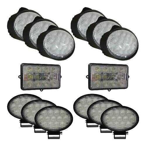 Tiger Lights Complete LED Light Kit for John Deere Combines