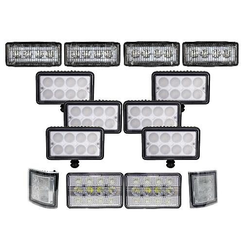 Tiger Lights LED Light Kit for Late John Deere 6000, 7000 Series Tractors