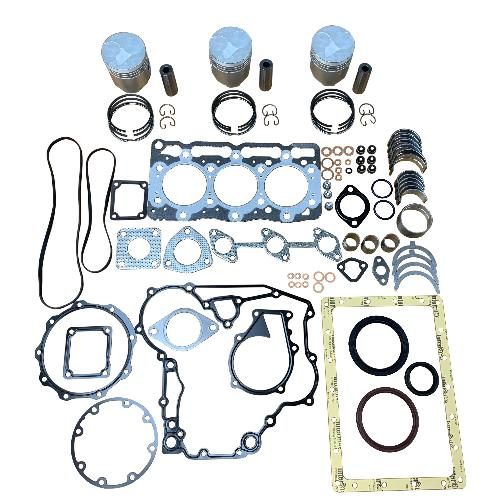 Major Overhaul Kit, Kubota D905 Diesel, w/ .50mm Piston &amp; Ring Kits, w/ Composite Head Gasket