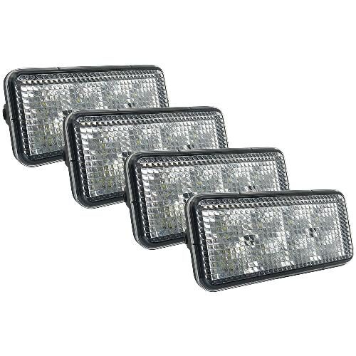 Tiger Lights Complete LED Light Kit for Kubota SVL Skid Steers, Industrial Grade
