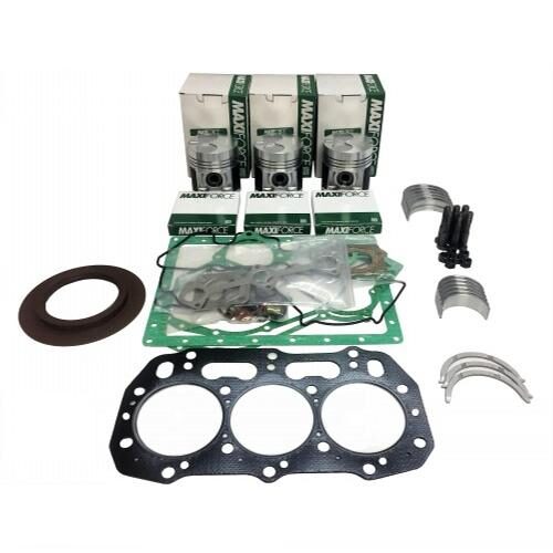 Major Overhaul Kit, Perkins 403D-15T Diesel Engine, .50" Pistons