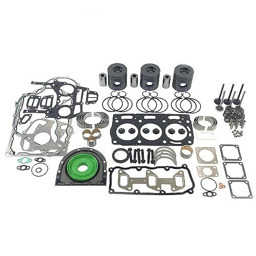 Premium Overhaul Kit, Perkins 1103C-33 Diesel Engine, Standard Pistons
