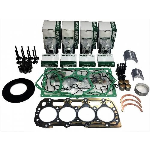Premium Overhaul Kit, Shibaura N844T Diesel Engine, Standard Pistons