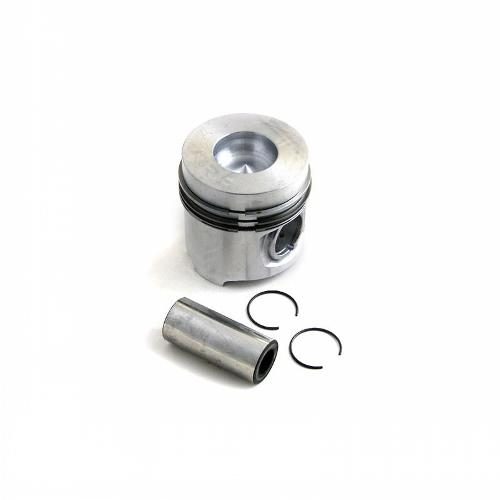 Piston &amp; Rings, Standard, non-slotted skirt