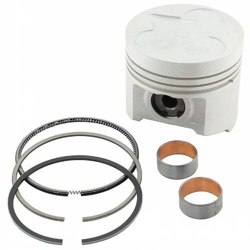 Piston &amp; Rings, .50mm Oversize, with pin bushing
