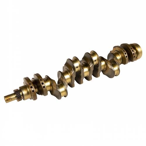 Crankshaft, 4 Bolt Flange, Forged, w/ Gear