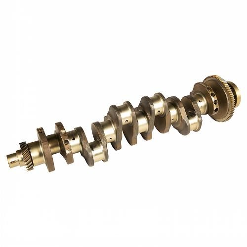 Crankshaft, 3.00" Nose, w/ 23mm Wide 23 Helical Tooth Timing Gear, 6 Bolt Flange