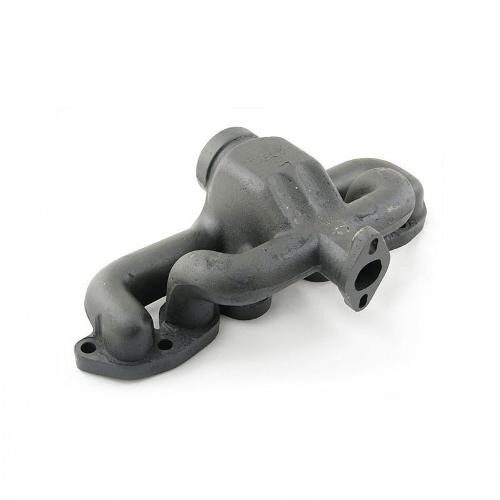 Intake and Exhaust Manifold, vertical exhaust applications, slotted carburetor mounting holes