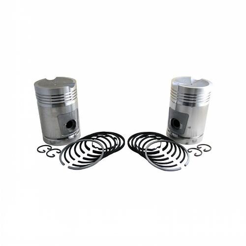 Piston &amp; Rings, .045" Oversize, Set of 2