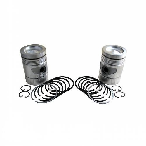 Piston &amp; Rings, .090" Oversize, Set of 2