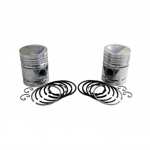 Piston &amp; Rings, .045" Oversize, Set of 2