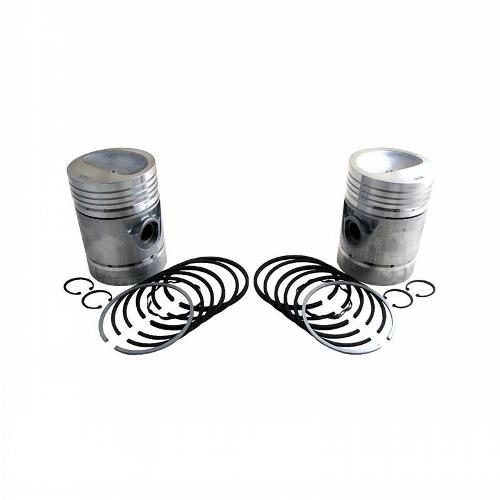 Piston &amp; Rings, .090" Oversize, Set of 2