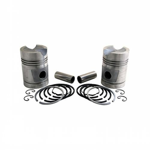 Piston &amp; Rings, .090" Oversize, Set of 2