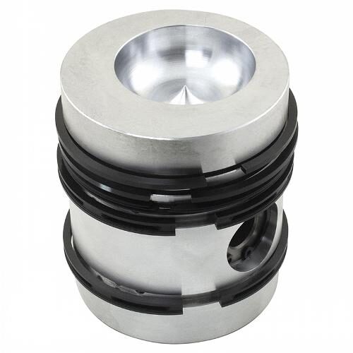 Piston &amp; Rings, topped, chrome rings