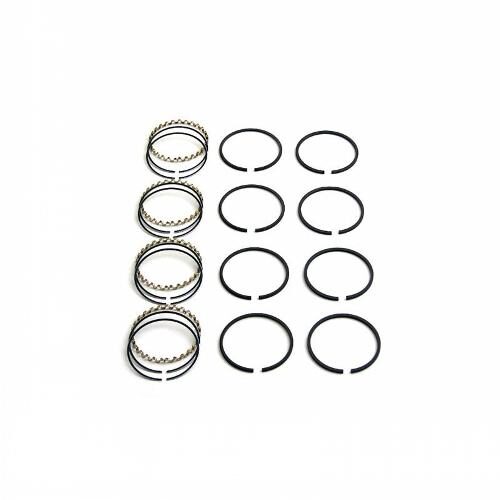 Piston Ring Set, Standard, 2-3/32, 1-3/16, 2.375" bore, 4 cylinder set