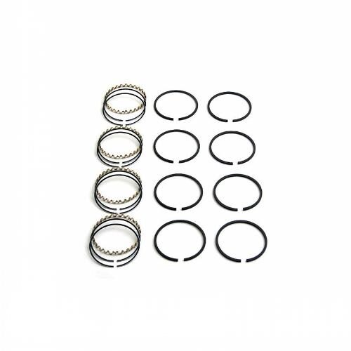 Piston Ring Set, .020" Oversize, 2-3/32, 1-3/16, 2.375" Standard bore, 4 cylinder set