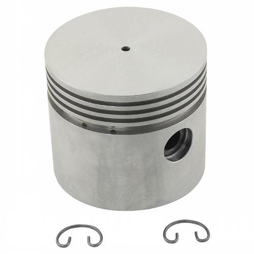 Piston, .030" Oversize, 2.875" length, 4 ring, short skirt, 3)3/32", 1)3/16" ring grooves