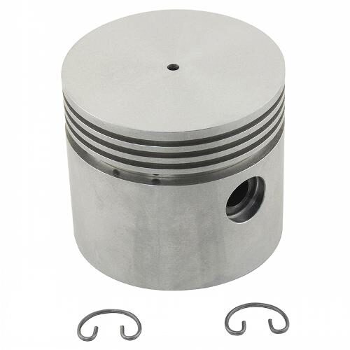 Piston, .040" Oversize, 2.875" length, 4 ring, short skirt, 3)3/32", 1)3/16" ring grooves