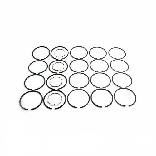 Piston Ring Set, Standard, 3-3/32, 2-3/16, 4.625" bore, 4 cylinder set