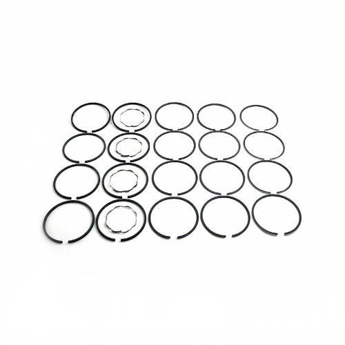 Piston Ring Set, .020" Oversize, 3-3/32, 2-3/16, 4.625" Standard bore, 4 cylinder set