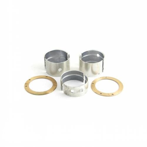Main Bearing Set, .010", Oversize, flangeless front bearing, thrust washers included